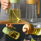 🧴 50% DE RÉDUCTION! ✨ Pulvérisateur & Distributeur d'Huile en Verre 2 en 1 – Design Élégant, Contrôle Du Débit & Facile À Nettoyer Pour Une Cuisine Sain 🫙