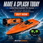 🚤 PROMO LIMITÉE 50% DE RÉDUCTION ! ⚡ Bateau RC à Double Moteur – Haute Vitesse, Télécommande 2.4 GHz, Étanche 🌊