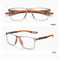 🕶️🔥 -50% ! Lunettes Lecture Progressives Polycarbonate Aérospatial – Double Foyer Loin Près Sans Ligne Démarcation, Ultra-Légères 17g Anti-Lumière Bleue HD, Presbytie +0 à +4 · Orange Noir Rouge ✨