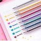 ✨ 60% DE DESCUENTO ! 🖊️ Juego de Bolígrafos de Gel con Purpurina - Tinta Brillante y Suave para Manualidades, Escritura o Decoración 📝🎨