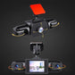 🔥🚗 SOLDE 2026 -50% ! Kit Caméra de Stationnement 360° Eagle Eye – 4 Caméras, Écran Quad, 1080P, Wi-Fi, Détection Choc, Aide au Stationnement 🛡️