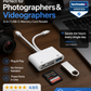 3-in-1 USB-C Memory Card Reader