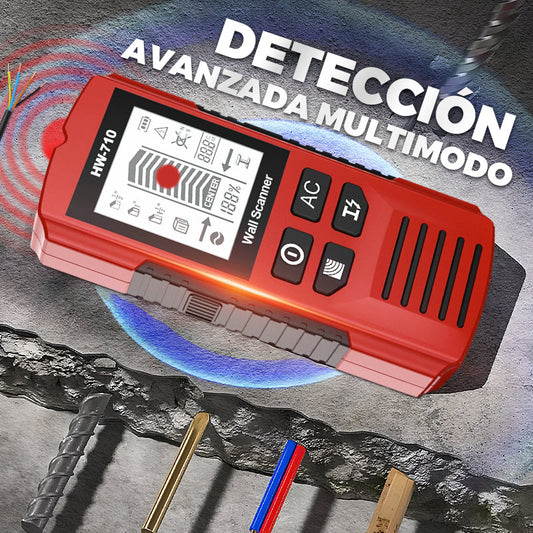 🛠️ ¡COMPRE 2 Y AHORRE 8,99 $! 🔍 Detector multifunción portátil de pared: escáner eléctrico y digital para cables/metales/madera 📏📡
