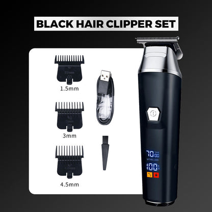 ✂️ ¡COMPRA 2 - AHORRA $6.99! 🚚 ENVÍO GRATIS 🔥 Cortapelos Profesional para Hombre - 4 Guías de Corte, Motor de Cobre Silencioso y Afeitado de Precisión 💈⚡