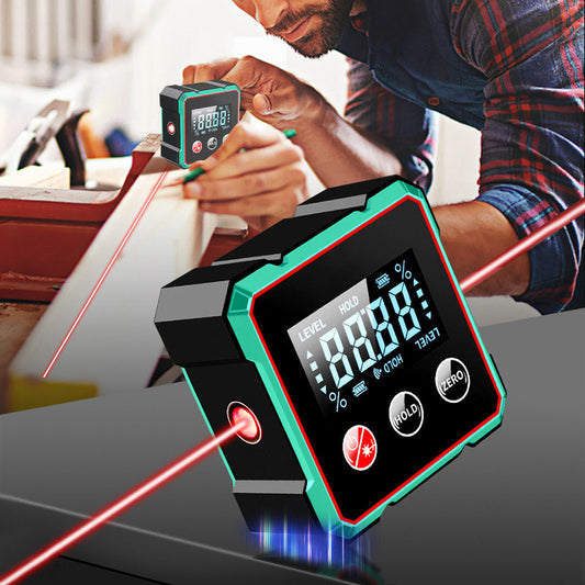 🔥 60 % DE DESCUENTO – Ángulo digital magnético con láser electrónico 📐✨