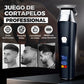 ✂️ ¡COMPRA 2 - AHORRA $6.99! 🚚 ENVÍO GRATIS 🔥 Cortapelos Profesional para Hombre - 4 Guías de Corte, Motor de Cobre Silencioso y Afeitado de Precisión 💈⚡