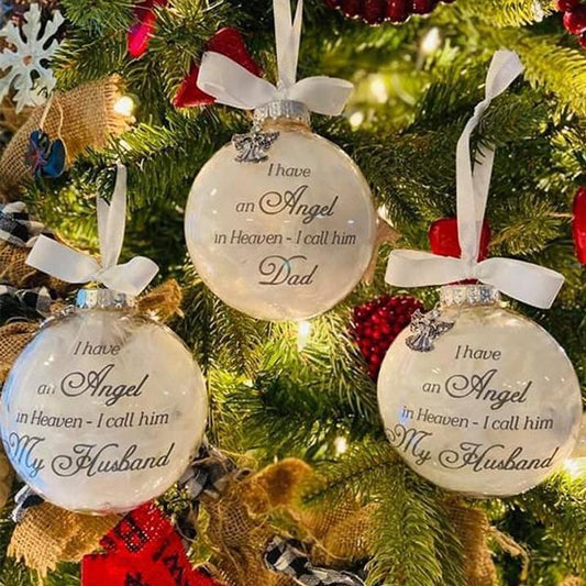 💖 50% DI SCONTO! ✨ ORNAMENTO COMMEMORATIVO ANGELO - Design Confortevole con Targa Personalizzabile, Ricordo Prezioso per Cari Defunti, Regalo di Conforto per il Lutto 🌿🕊