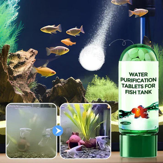 🐠 ACQUISTA 1 OTTIENI 1 GRATIS! ✨ PURIFICATORE ACQUARI - Carta Filtrante Assorbente per Acqua Cristallina in 24 Ore, Elimina Odori e Impurità, Sicuro per Pesci e Piante 🌿🔮