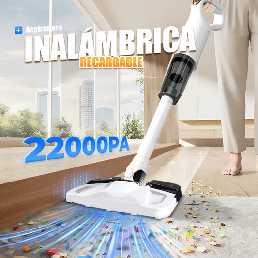⏳ -60% OFF ⏰ Aspiradora de mano recargable, inalámbrica y con base de apoyo 💨✨