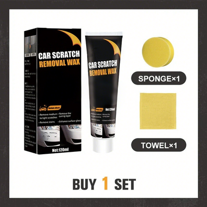 🚗 50% OFF ¡SOLO HOY! 🔥 Pasta Reparadora de Arañazos para Coches - Elimina Rayas al Instante con Espátula Incluida ✨🧽