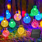 ✨ 50% DE RÉDUCTION! 💡 Guirlande LED Solaire Étanche IP65 – 200 Ampoules, Télécommande Multicolore & 14h d’Autonomie Pour Une Ambiance Magique 🎄