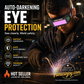 🛡️ Automatik-Schweißbrille für Heimwerker, Schutzstufe DIN 9–13 – automatisch verdunkelnd, UV-/IR-Schutz nach EN 169, auch für Brillenträger geeignet