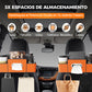 📦 ¡COMPRA 2 ENVÍO GRATIS! 🚗 Caja de Almacenaje para Respaldo de Auto - Organizador Multiusos con Múltiples Bolsillos, Fácil Instalación 📂✨