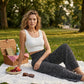 👖🌸 PROMO FLASH 50% ! Pantalon Femme Ceinture Élastique – Taille Haute, Coupe Large, Tissu Respirant, Style Détendu & Flatteur ✨
