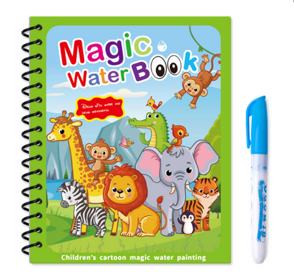 🌹COMPRA 1 Y LLÉVATE 1 GRATIS🔥Promoción de verano 🎁✨️Libro mágico de agua📚️🎨🧠