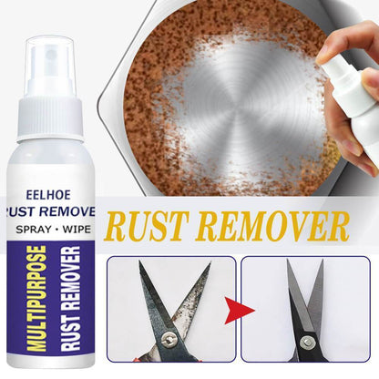 🔩 ¡COMPRA 1 LLEVA 2! ✨ Spray Eliminador de Óxido Rápido - Disuelve el Óxido en Segundos sin Frotar, Seguro para Todas las Superficies Metálicas 🛠️⚡