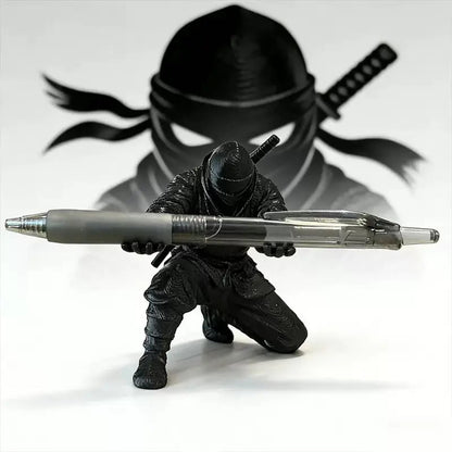 🔥 Pro-Favorite Porte-stylo Samouraï 3D Imprimé – Plastique Durable – Organisateur de Bureau pour Étudiants & Professionnels ⚔️