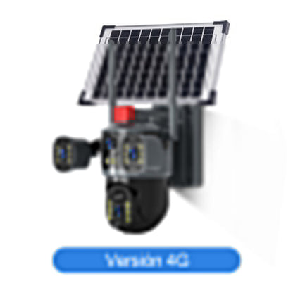 🎥 ¡69% DE DESCUENTO + ENVÍO GRATIS! 🌞 Cúpula Solar con Triple Lente 360° - Vigilancia HD Nocturna y Diurna, Resistente a la Intemperie 🛡️📦
