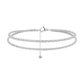 🌺 ACHETEZ 1, OBTENEZ 1 GRATUIT ! ⏳ Bracelet de Cheville en Argent – Multilayer, Étanche & Taille Ajustable 💫