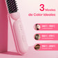 💇‍♀️ 50% DE DESCUENTO! ✨ Peine Alisador Profesional - Tecnología de Calor Uniforme para Todo Tipo de Cabello con Protección Anti-Quemaduras 🌸✨