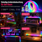 ✨ 50% RABATT! 🌟 Neon-Lichtband in Marderfell-Optik – 360° Rundumbeleuchtung ✨