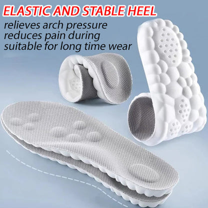 📢📢50 % de réduction !!👟 Semelle Intérieure 4D Cloud – Confort Quotidien et Amorti Doux ☁️
