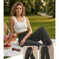 👖🌸 PROMO FLASH 50% ! Pantalon Femme Ceinture Élastique – Taille Haute, Coupe Large, Tissu Respirant, Style Détendu & Flatteur ✨
