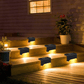 🎁 Compra 10 piezas – Ahorra $7,99 + envío gratuito! 🌟 Luz LED solar para caminos y escaleras exteriores, impermeable 💡☀️