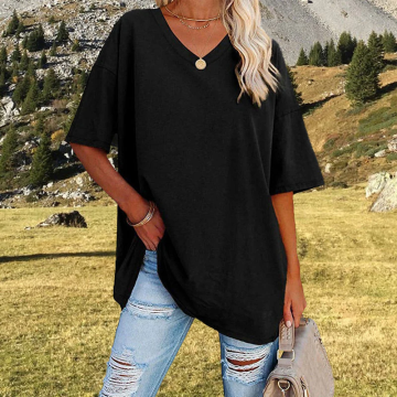 🌷Vente Limitée 2026 -50%🌷 T-Shirt Femme Col V 🚀Achetez 2 = Livraison Gratuite🚀