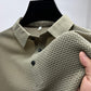 👔 ¡50 % DE DESCUENTO AHORA! ❄️ Camisa de seda helada para hombre: transpirable y que absorbe la humedad, ligera y cómoda para el verano y ocasiones formales 🌞🔥