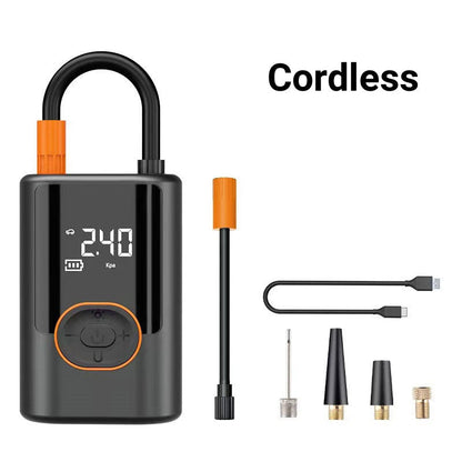 ⚡🚗 PROMO FLASH 50% DE RÉDUCTION ! 🎯 Gonfleur de Pneus Voiture Portable Multifonction – Manomètre Numérique, Lampe LED, Batterie Externe, Compact & Léger 🔦