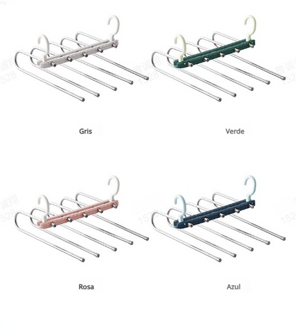 💥 ¡COMPRA 2 Y LLÉVATE 3! 🔧 Organizador Multifuncional para Pantalones – Práctico y Ahorra Espacio ✨