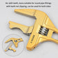 🚿 ¡COMPRA 2 LLEVA 3! 🛠️ Llave Multifuncional para Baño - Ajuste Universal para Griferías, Destapacaños y Reparaciones de Fontanería 💦📦