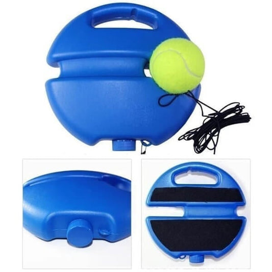 🎾🔥 -50% | Entraîneur de Tennis Solo avec Base Stable – Balle de Retour avec Corde, Idéal pour S'entraîner Seul