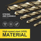 🏭⚒️ Vente usine Lot 99 forets revêtus titane, perforation durable sur bois métal plastique bricolage pro ✨