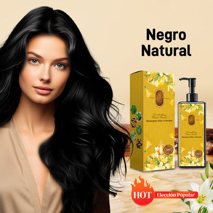 🌿 ¡Compre 2 y llévese 1 GRATIS! 💇‍♀️ Tinte capilar nutritivo a base de plantas: color y cuidado naturales ✨