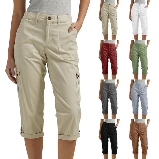 🩳 50% DE RÉDUCTION 🔥 Short décontracté multi-poches haute élasticité – Confortable & pratique – Idéal pour le sport, les voyages ou le quotidien – respirant, léger et stylé 🌿💪✨