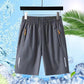 💎 -50% SUR LE SHORT ÉLASTIQUE HOMME ! 💎 Tissu Respirant, Poches Zippées & Ceinture Réglable ✨
