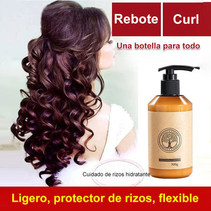 💇‍♀️ ¡COMPRA 2 LLEVA 3! ✨ Acondicionador Peinado Elastificador para Rizos - Define y Controla el Frizz por 72 Horas, Hidratación Intensa sin Pesadez 🌿🧴