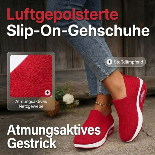 🔥Deux paires sans frais de port🔥Mocassins à coussin d'air pour femmes, parfaits pour la randonnée👟
