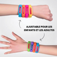 Bracelets anti-moustiques en silicone ajustables