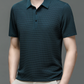 👔 ¡50 % DE DESCUENTO AHORA! ❄️ Camisa de seda helada para hombre: transpirable y que absorbe la humedad, ligera y cómoda para el verano y ocasiones formales 🌞🔥