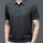 👔 ¡50 % DE DESCUENTO AHORA! ❄️ Camisa de seda helada para hombre: transpirable y que absorbe la humedad, ligera y cómoda para el verano y ocasiones formales 🌞🔥