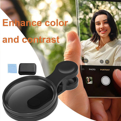 🎁 ¡Compra 2, lleva 1 GRATIS! 📷 Lente ultrafina para eliminar reflejos – Filtro HD para fotografía móvil ✨