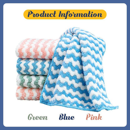 🧽 OFFRE SPÉCIALE : 43% DE RÉDUCTION ! ✨ Chiffon de Nettoyage en Microfibre – Super Absorbant, Sans Rayures, Réutilisable 🧼