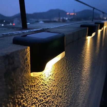 🎁 Compra 10 piezas – Ahorra $7,99 + envío gratuito! 🌟 Luz LED solar para caminos y escaleras exteriores, impermeable 💡☀️