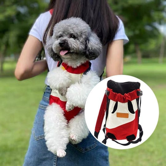🐶 60% DE DESCUENTO - ÚLTIMAS 3 HORAS! 🎒 Mochila Viaje para Mascotas - Compartimento Transpirable y Seguro para Transporte en Bicicleta/Senderismo 🐾✨