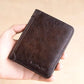 🔥Nouveauté 2026🔥Portefeuille minimaliste en cuir pour homme avec protection RFID – Ultra-fin, en cuir de vachette véritable de première qualité, format compact pour un usage quotidien
