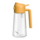 🧴 50% DE RÉDUCTION! ✨ Pulvérisateur & Distributeur d'Huile en Verre 2 en 1 – Design Élégant, Contrôle Du Débit & Facile À Nettoyer Pour Une Cuisine Sain 🫙