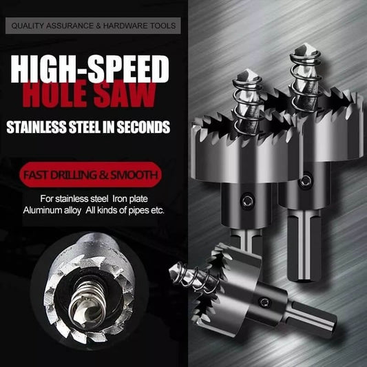 🔩 ¡50% DE DESCUENTO HOY! ⚡ Juego de Brocas para Metal de Alto Rendimiento (5 Piezas) - Corte Preciso en Acero Inoxidable, Aluminio y Aleaciones 🛠️📦